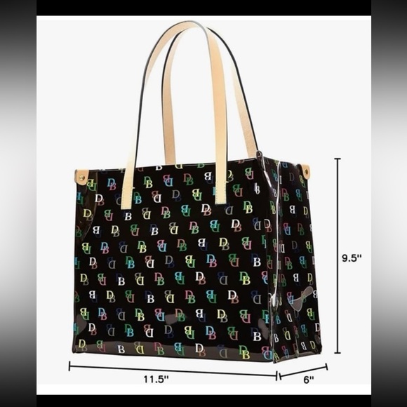 Dooney & Bourke Multicolor Signature Tote Bag brand new - Picture 4 of 5